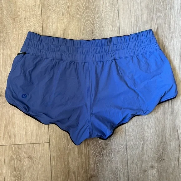 vintage blue/green stripe print lulu lemon swim shorts - Picture 5 of 5